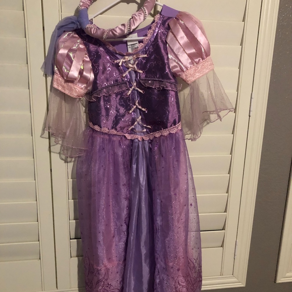Rapunzel girl Custome